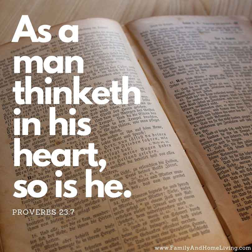 As A Man Thinketh in His Heart So Is He | James Allen Quote