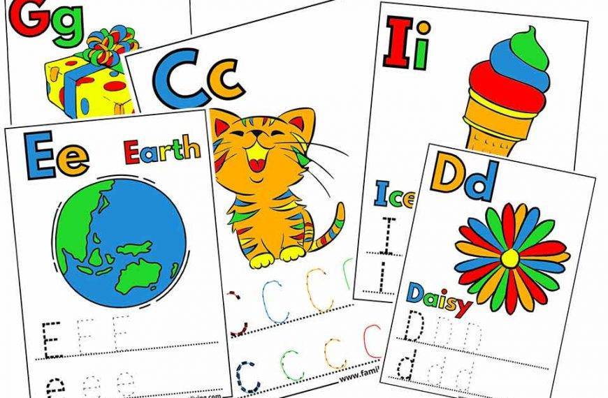 ABC Coloring Pages & Worksheets For Kids (FREE Printables)
