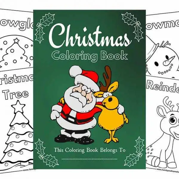 Christmas Coloring Book For Kids