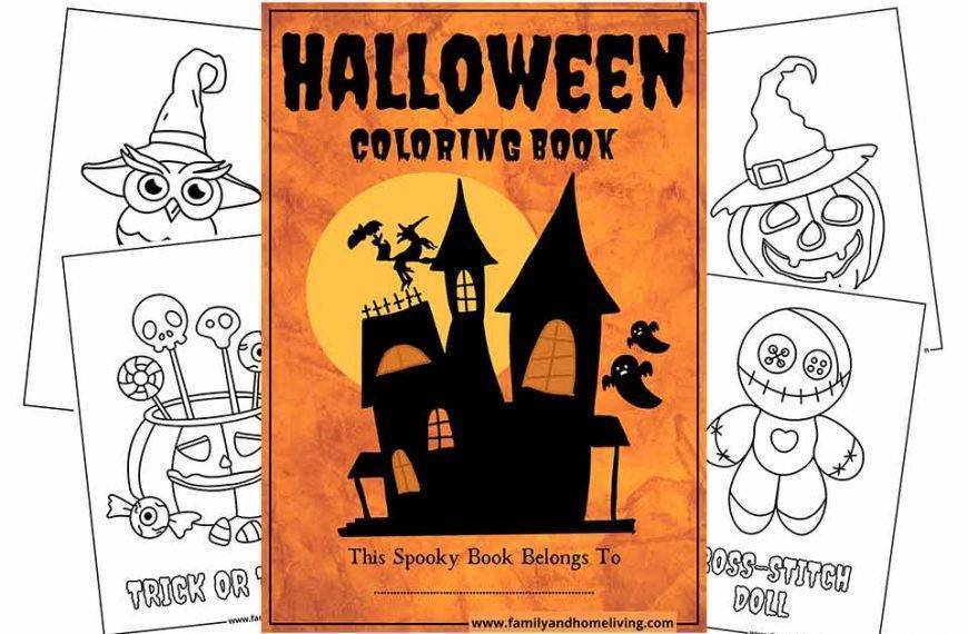15 Halloween Coloring Pages For Kids [Free Printables]