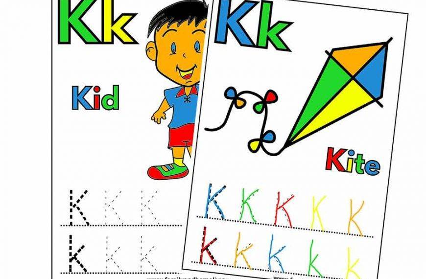12 Letter K Coloring Pages & Worksheets (Free Downloads)