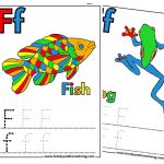 Letter F Coloring Pages and Worksheets