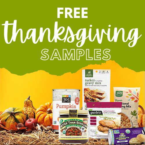 Free Thanksgiving Samples