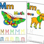 Letter M Coloring Worsheets