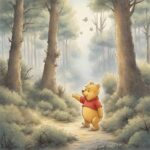 Winnie The Pooh in the 100 Acre Woods