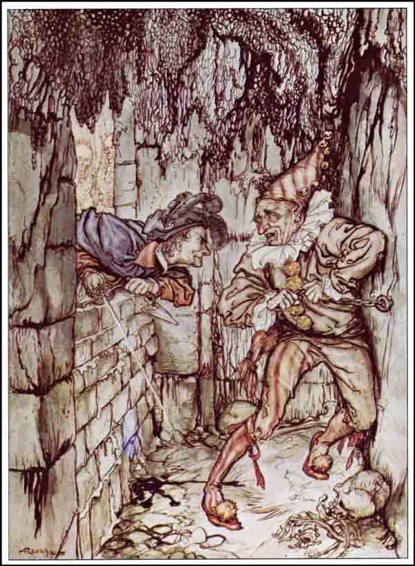 The Cask Of Amontillado book illustration