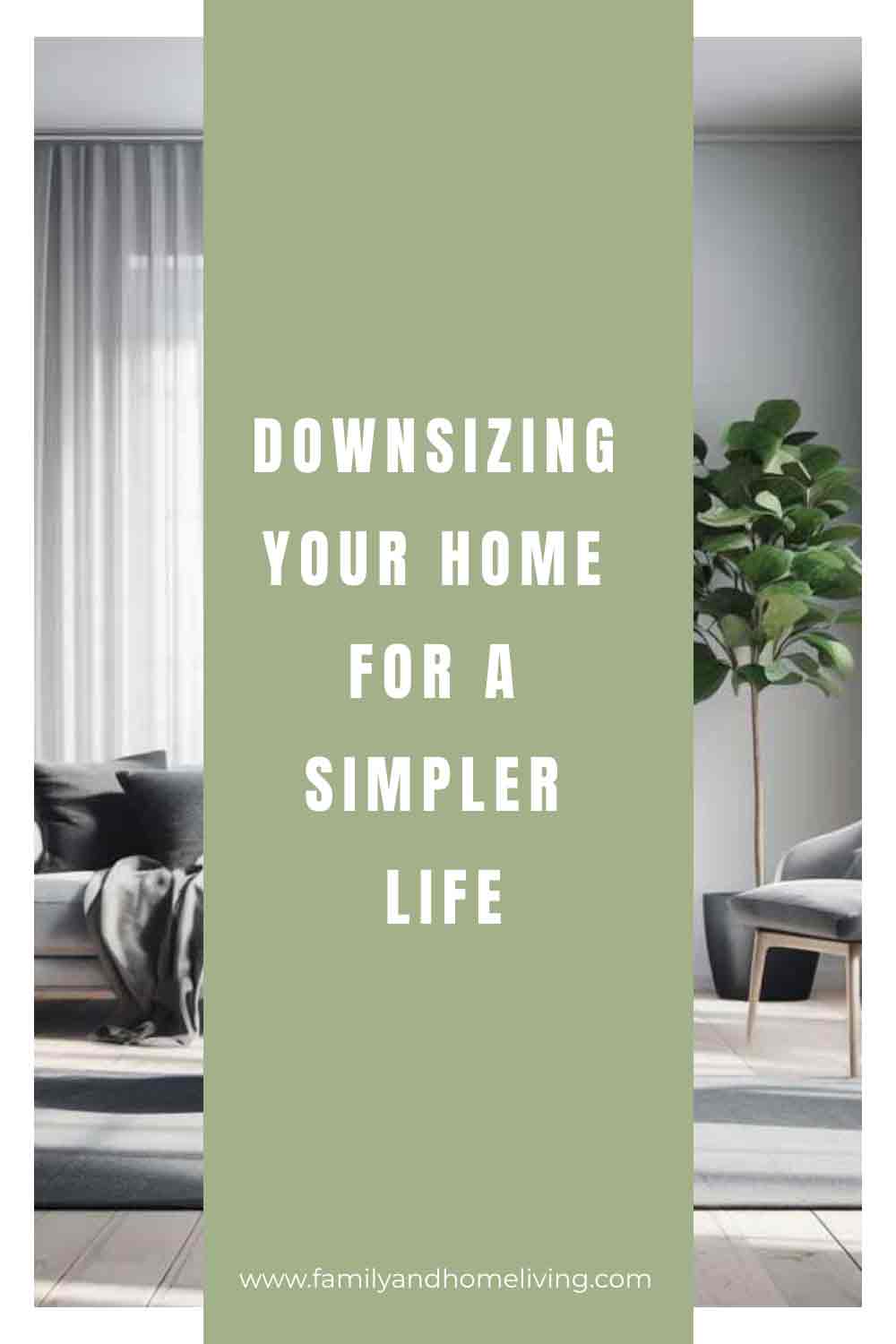 Downsizing: Create Space In Your Life (Step-By-Step Guide)