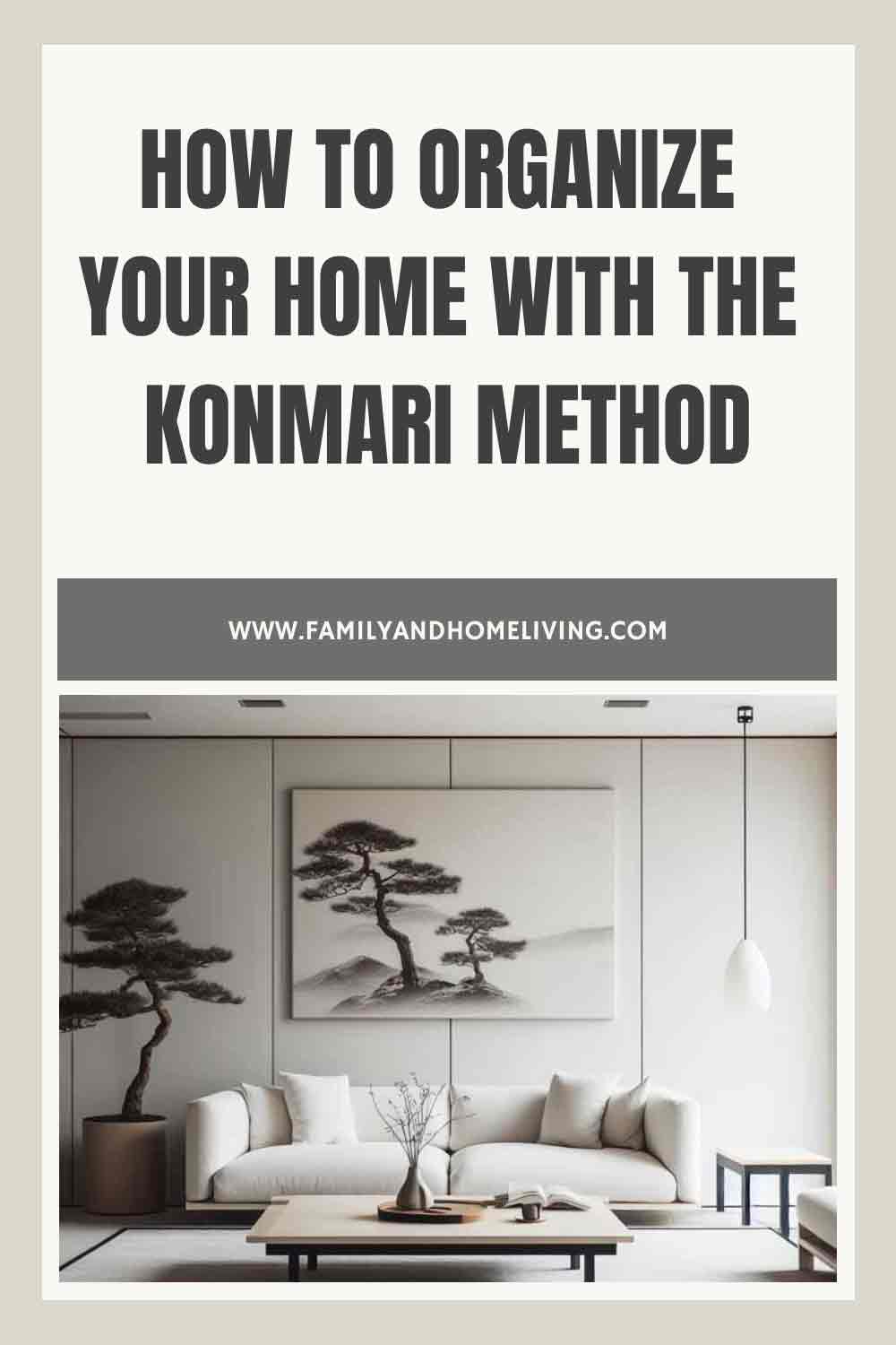 KonMari Pinterest pin