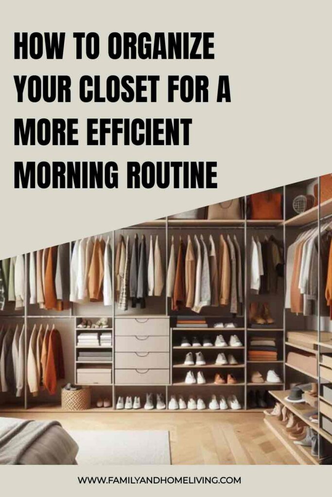 10 Best Steps and Tips to an Organized Closet 2 Closet organization tips Pinterest pin