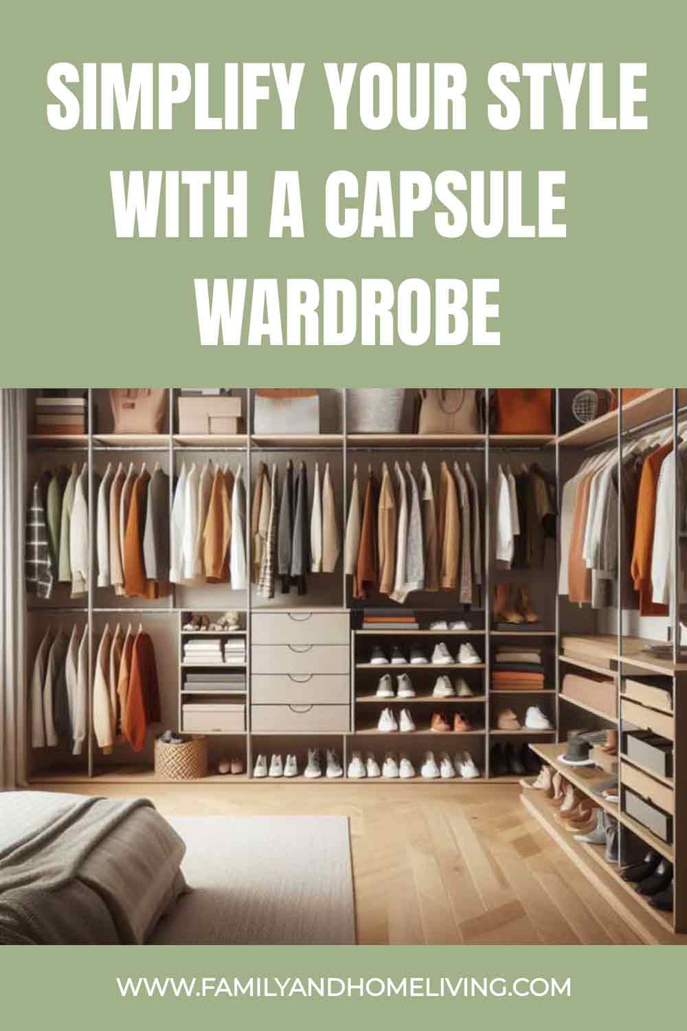 Creating a Capsule Wardrobe: Simplify Your Style 2 Capsule wardrobe Pinterest pin