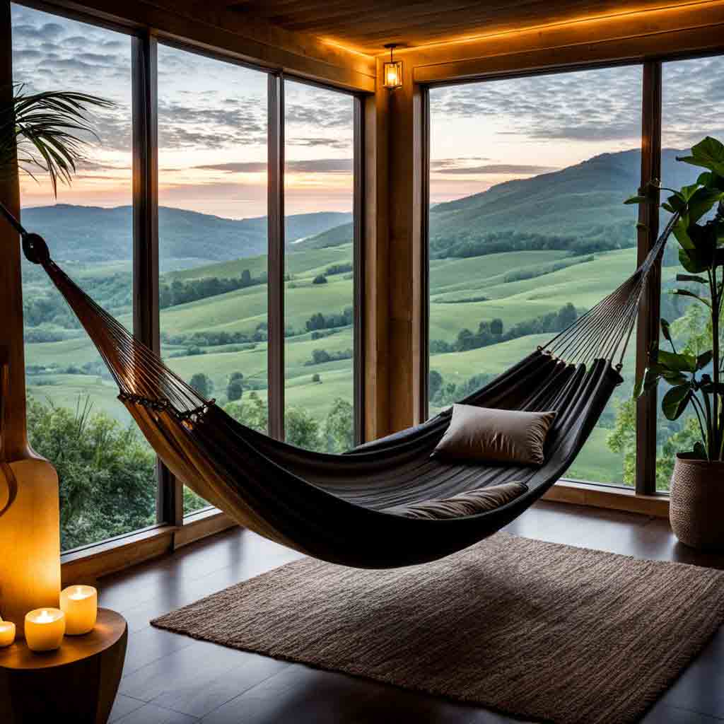17+ Reading Corner Ideas For Adults: Cozy Ideas To Create Your Dream Space 19 reading nook with hammock