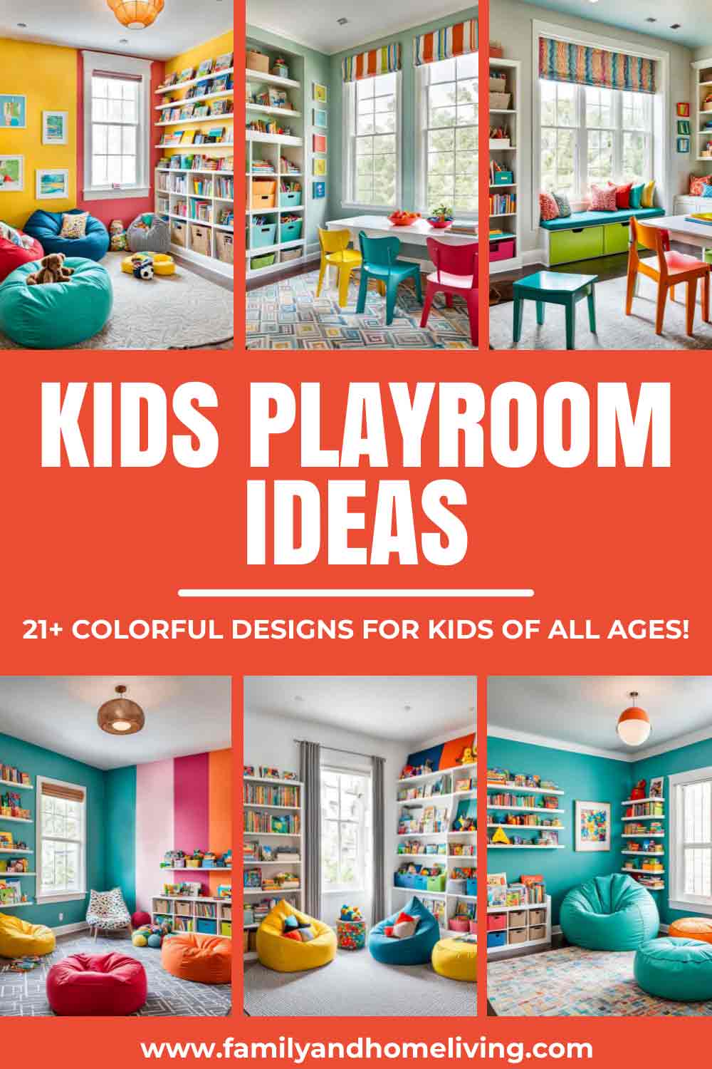 21+ Playroom Ideas for Kids: Inspiring Spaces for Learning and Fun 2 Kids playroom ideas Pinterest pin