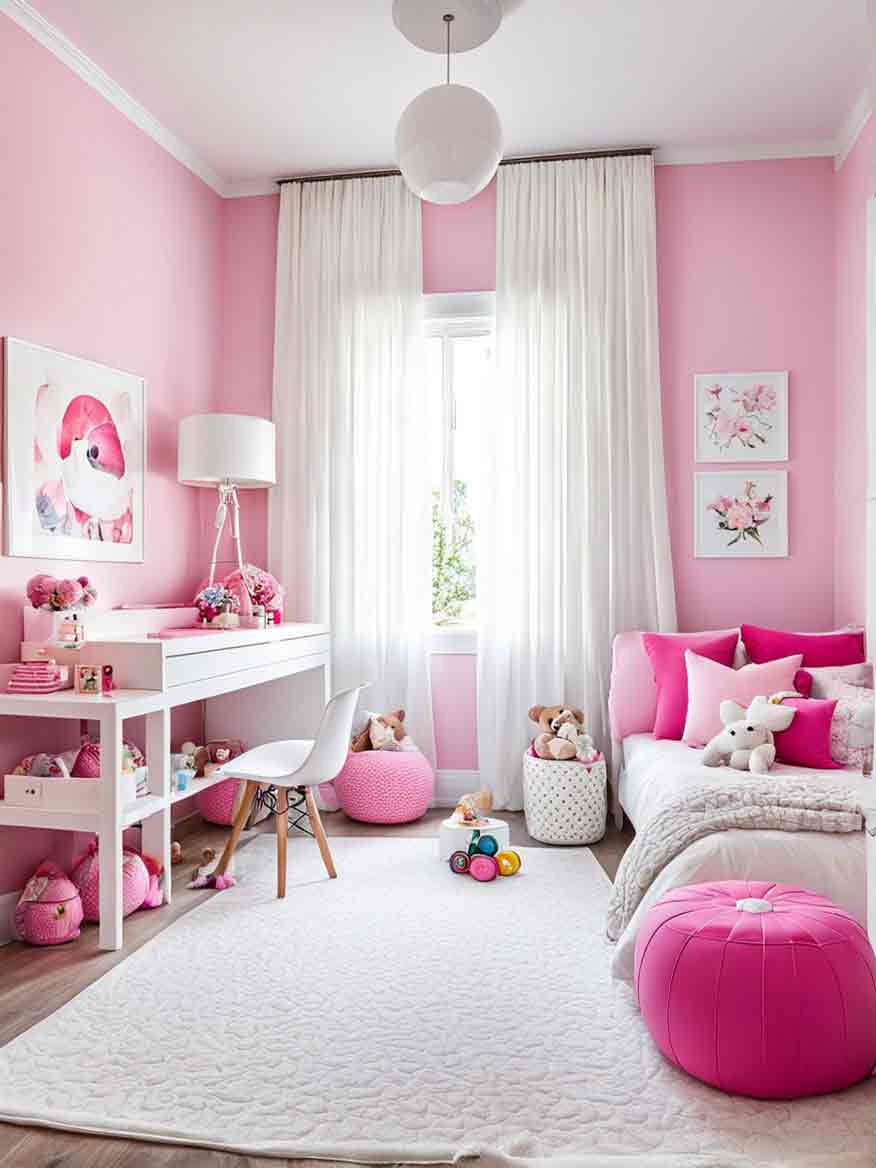 21 Girls Pink Bedroom Ideas That Are Sweet Stylish And Fun