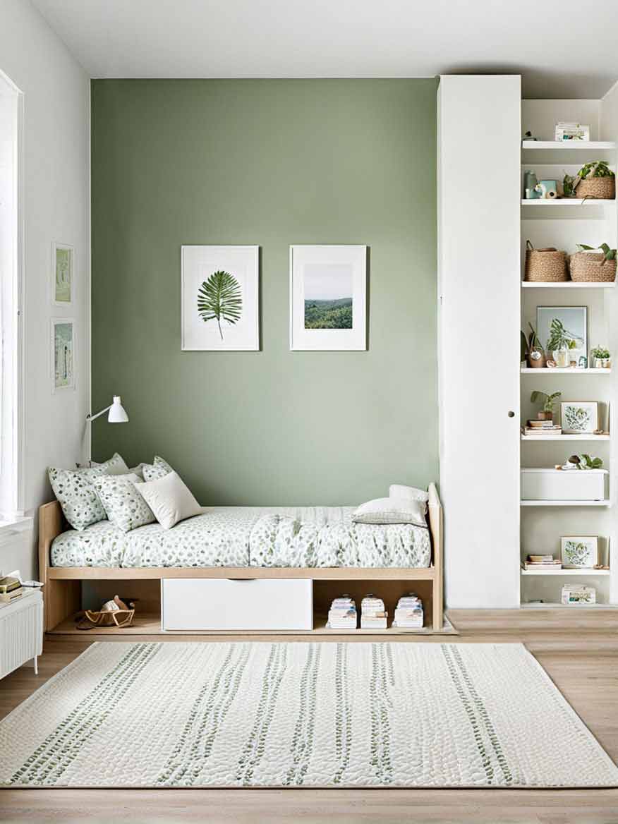 41+ Gorgeous Girls Green Bedroom Ideas (With Pictures)