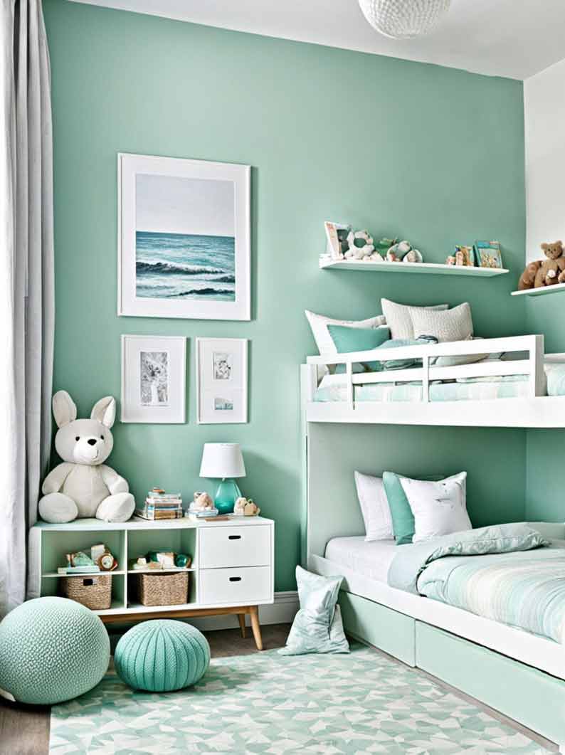 41+ Gorgeous Girls Green Bedroom Ideas (With Pictures)