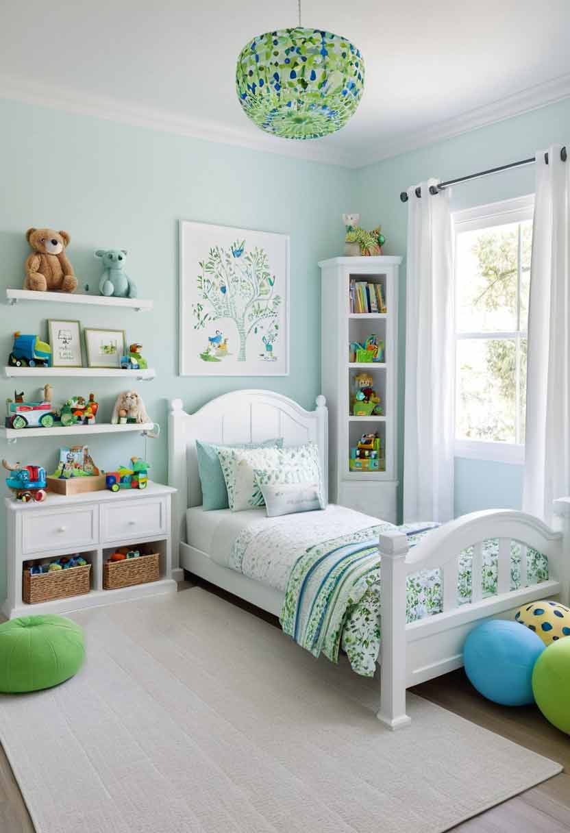 15+ Blue Bedroom Ideas for Girls That Prove Blue Isn't Just for Boys 15 girls blue and green bedroom