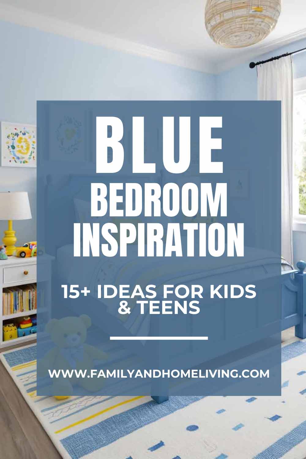 15+ Blue Bedroom Ideas for Girls That Prove Blue Isn't Just for Boys 2 Blue bedroom for girls Pinterest Pin